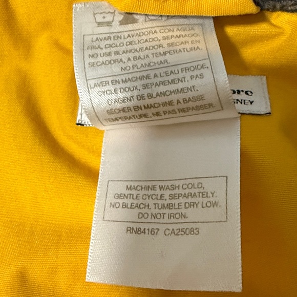 Disney Mickey Mouse Adult Hooded Jacket Yellow Pullover SZL. Vintage. - Picture 4 of 16